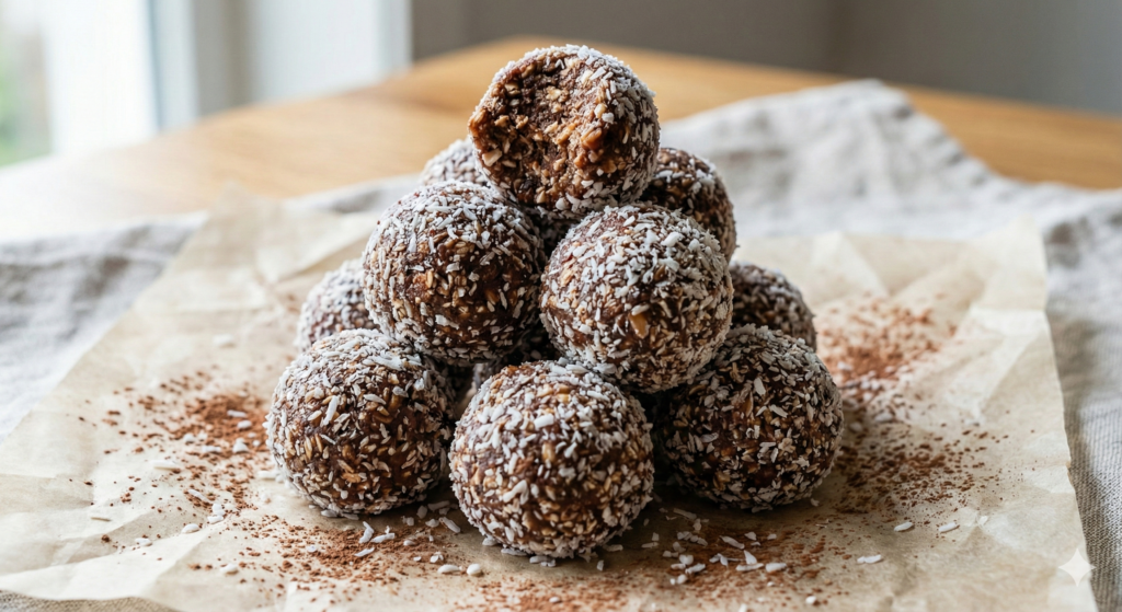 No-Bake Date Energy Bites