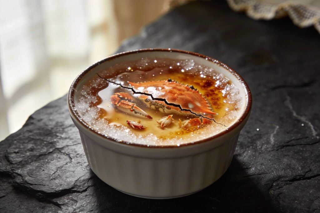 Crab Brulee Recipe