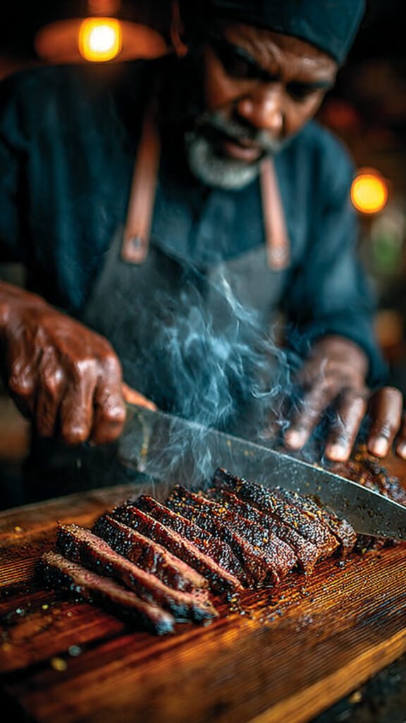 Beef sliced against the grain for beef broccoli recipe
